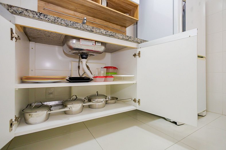 Apartamento Com Vaga e 2 Quartos - HUB2102A