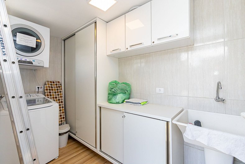 Apartamento de 1 Quarto Ar Condicionado - CLA0016