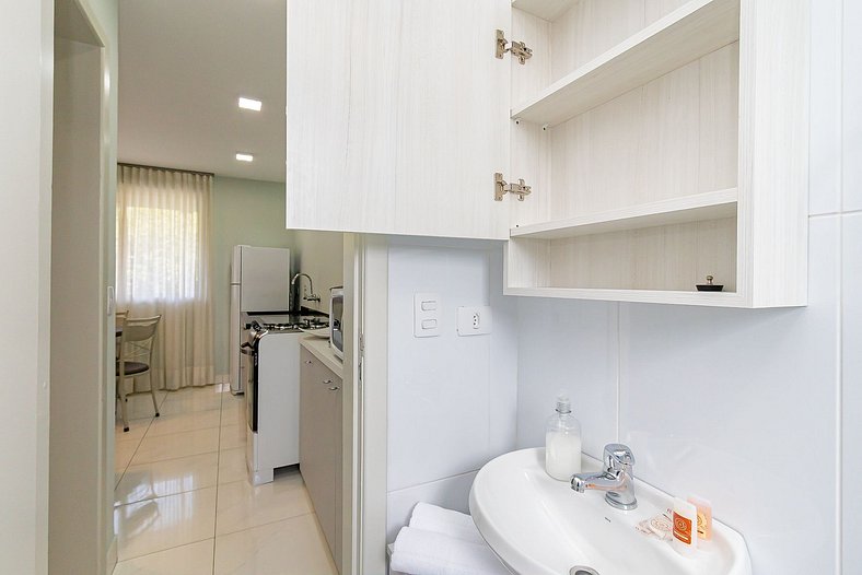 Apartamento de 1 Quarto Com Vaga - CLA0017