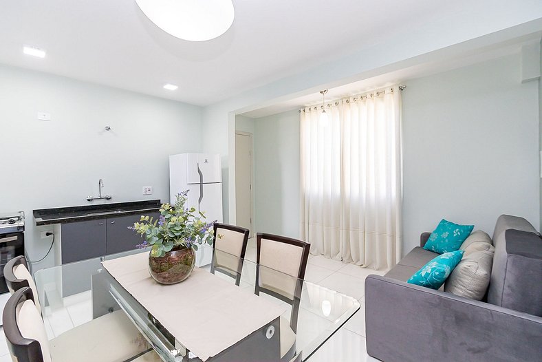 Apartamento de 1 Quarto Com Vaga - CLA0018