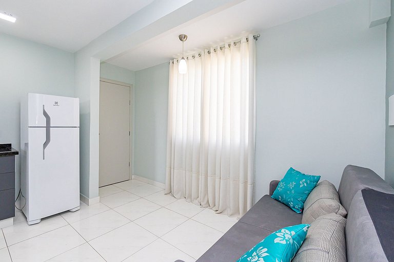 Apartamento de 1 Quarto Com Vaga - CLA0018