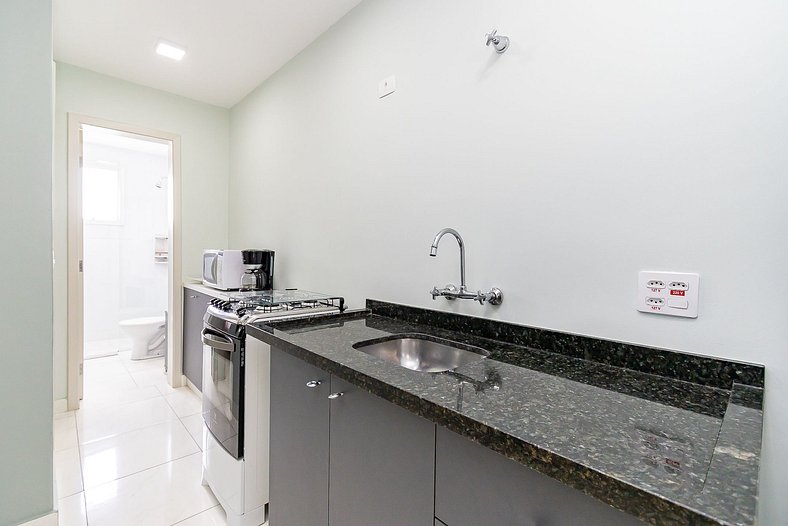 Apartamento de 1 Quarto Com Vaga - CLA0018