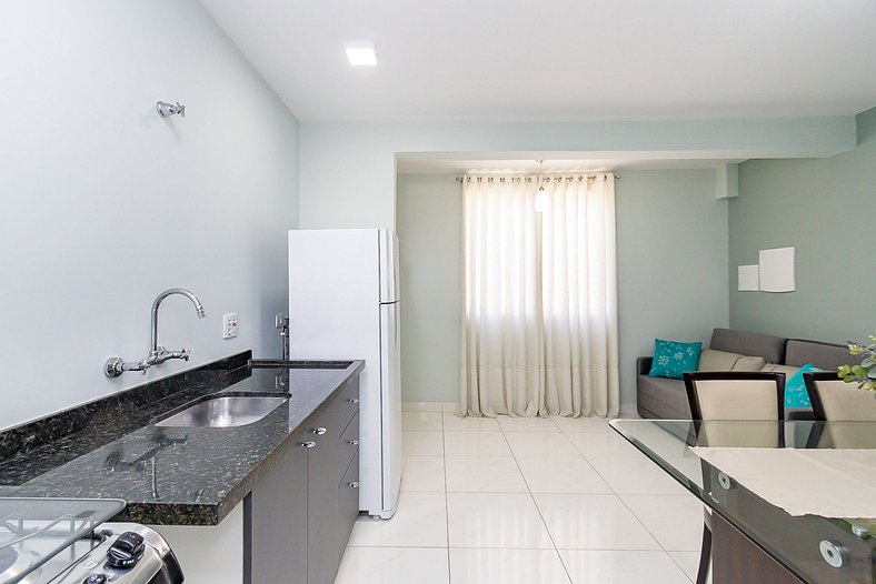 Apartamento de 1 Quarto Com Vaga - CLA0018