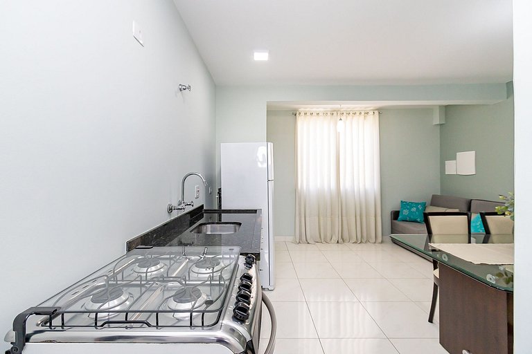 Apartamento de 1 Quarto Com Vaga - CLA0018