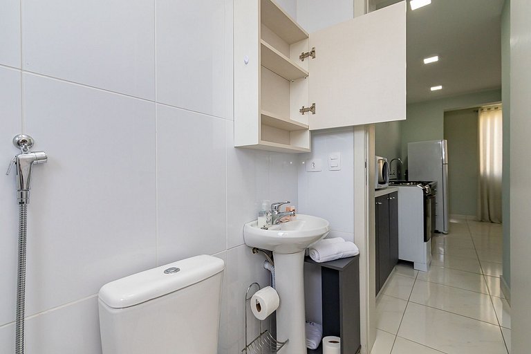 Apartamento de 1 Quarto Com Vaga - CLA0018