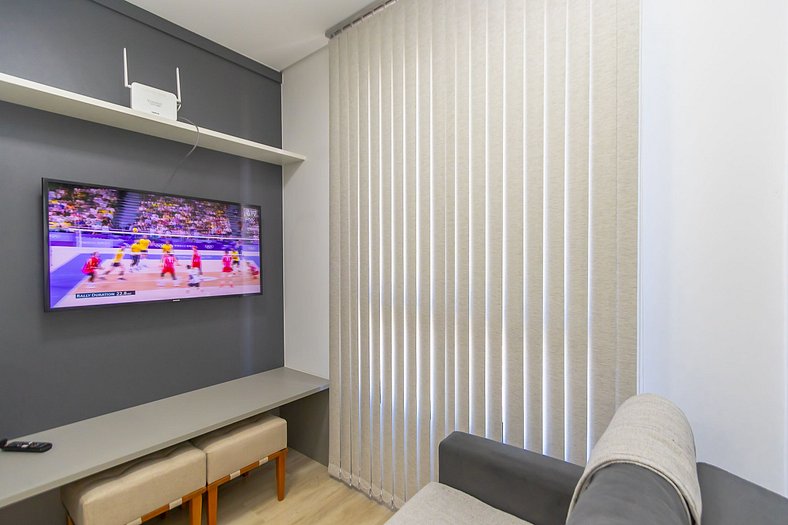 Apartamento de 1 Quarto com Vaga - FAI1101