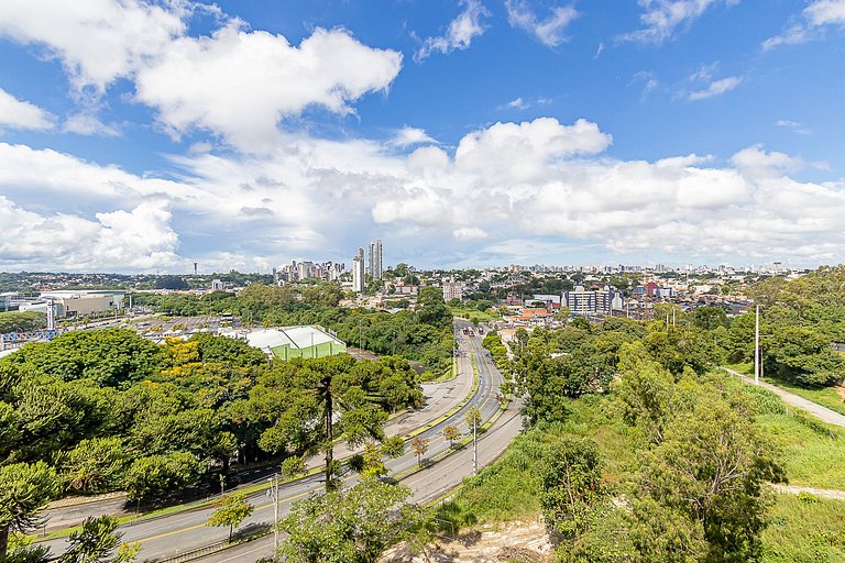 Estudio com vista ao Shopping Barigui - ECO0707