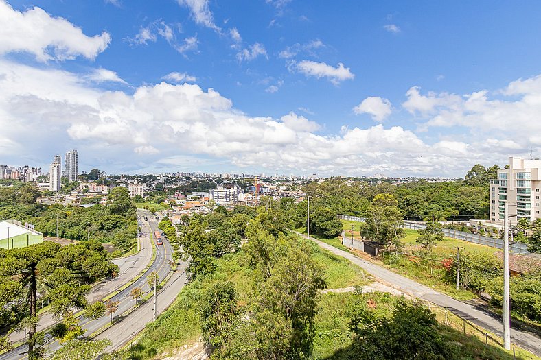 Estudio com vista ao Shopping Barigui - ECO0707